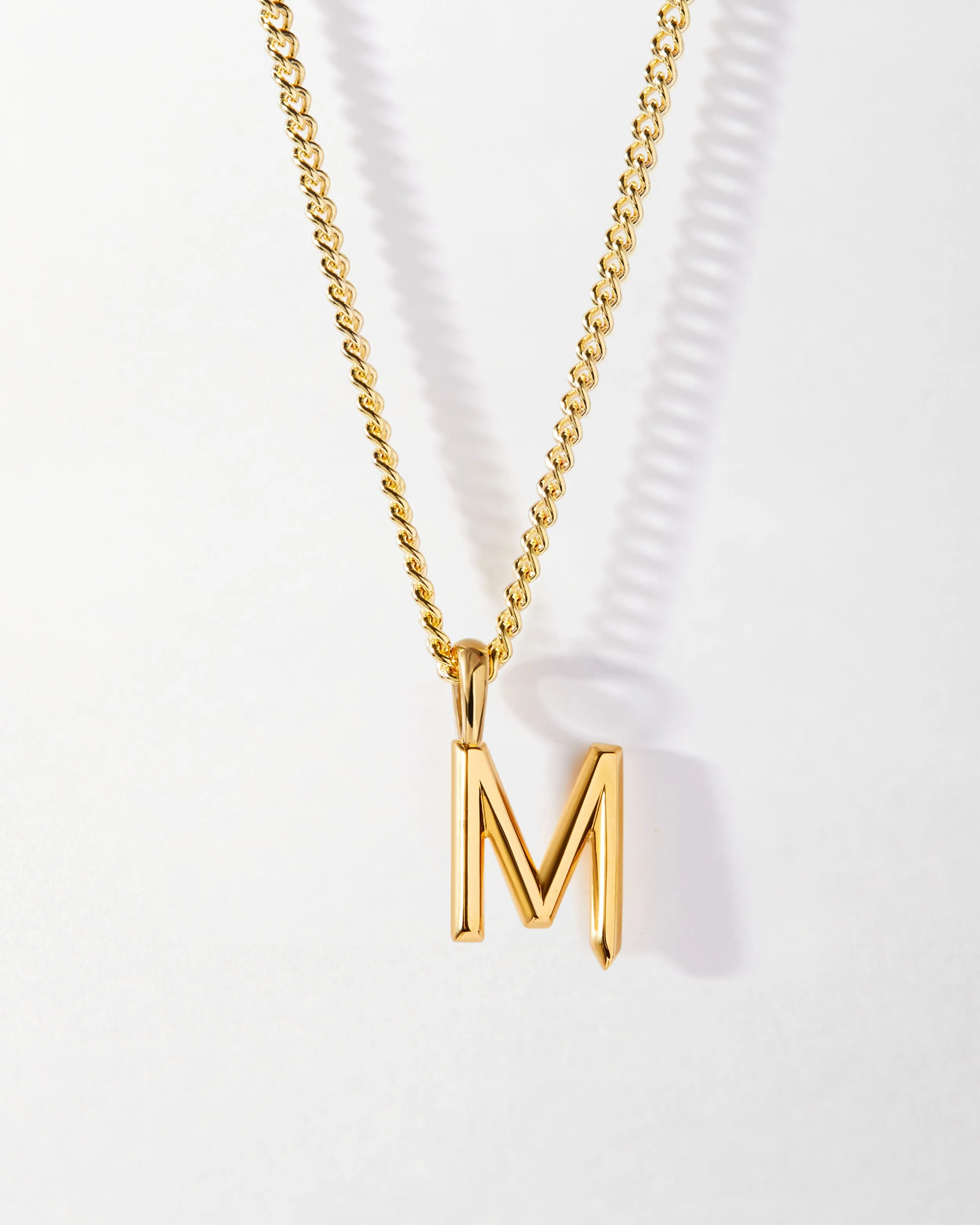 Initial Curb Necklace