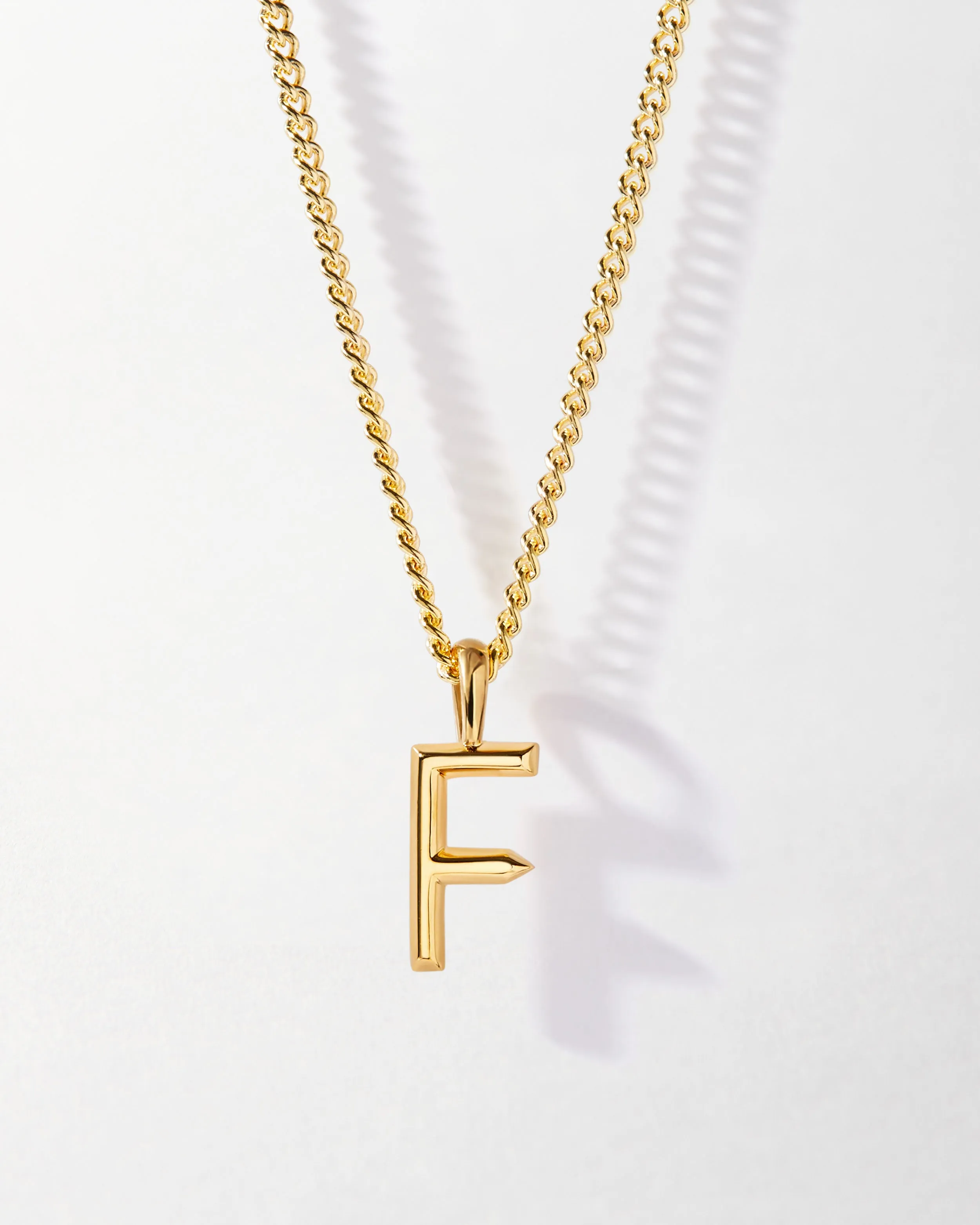 Initial Curb Necklace