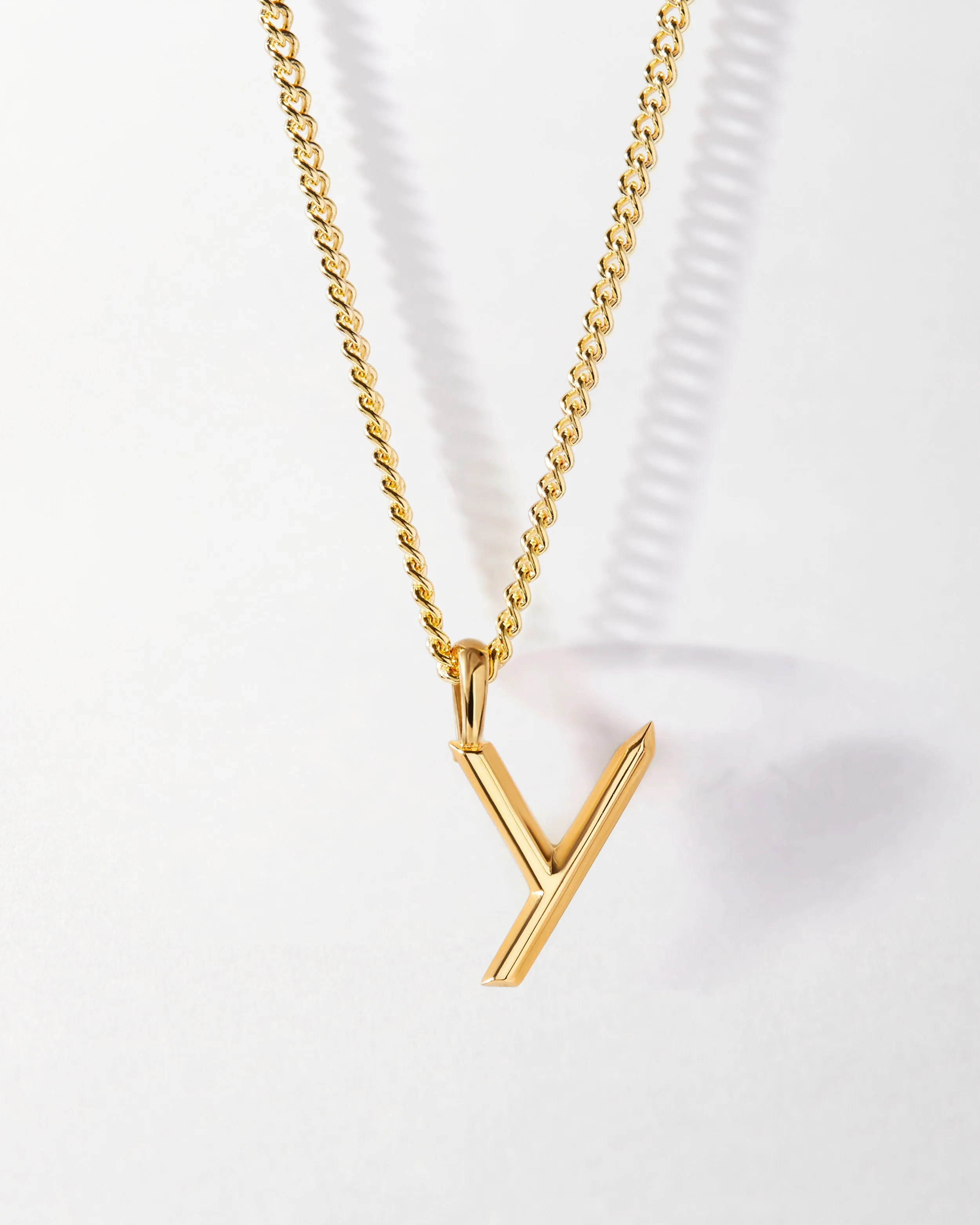 Initial Curb Necklace