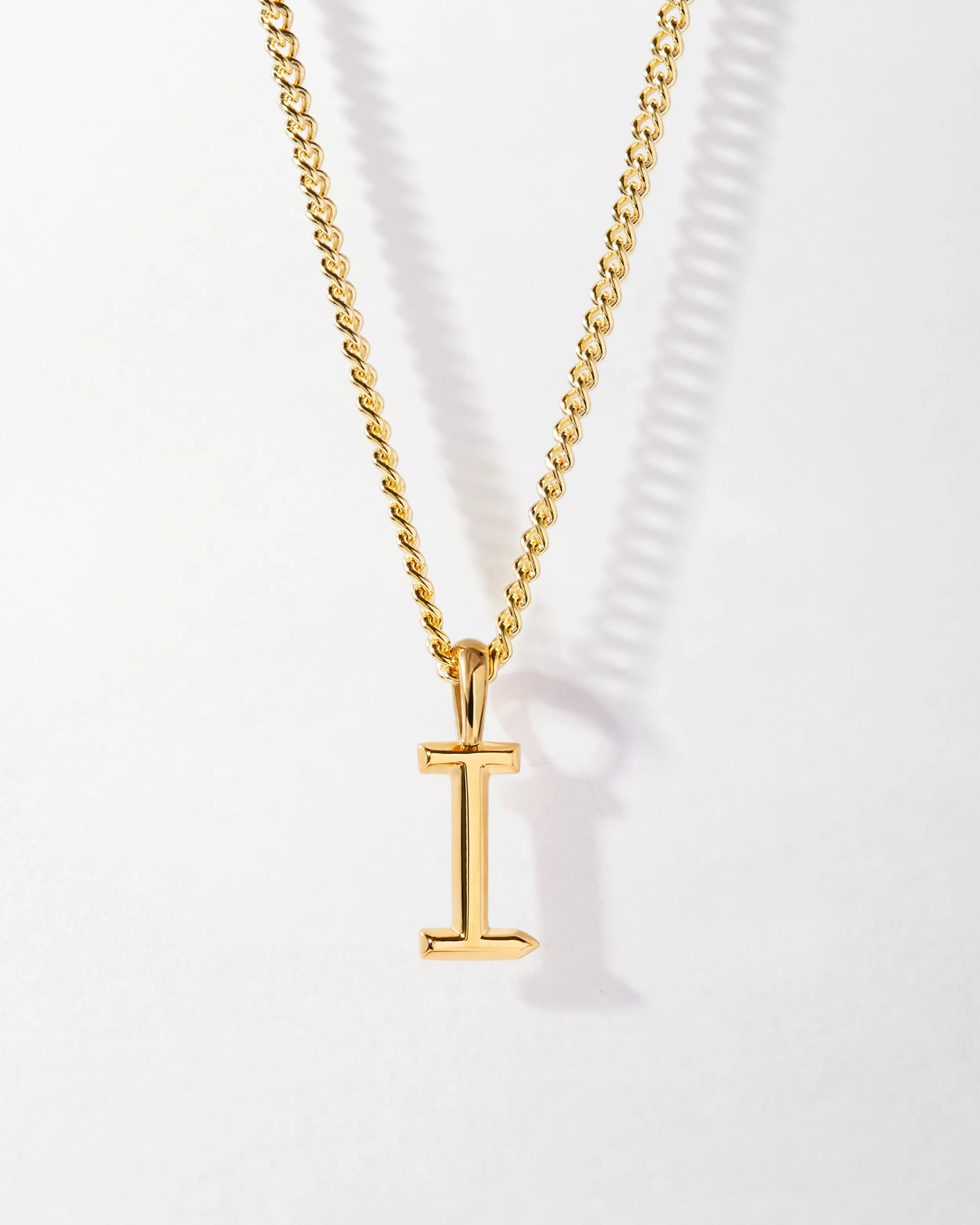 Initial Curb Necklace