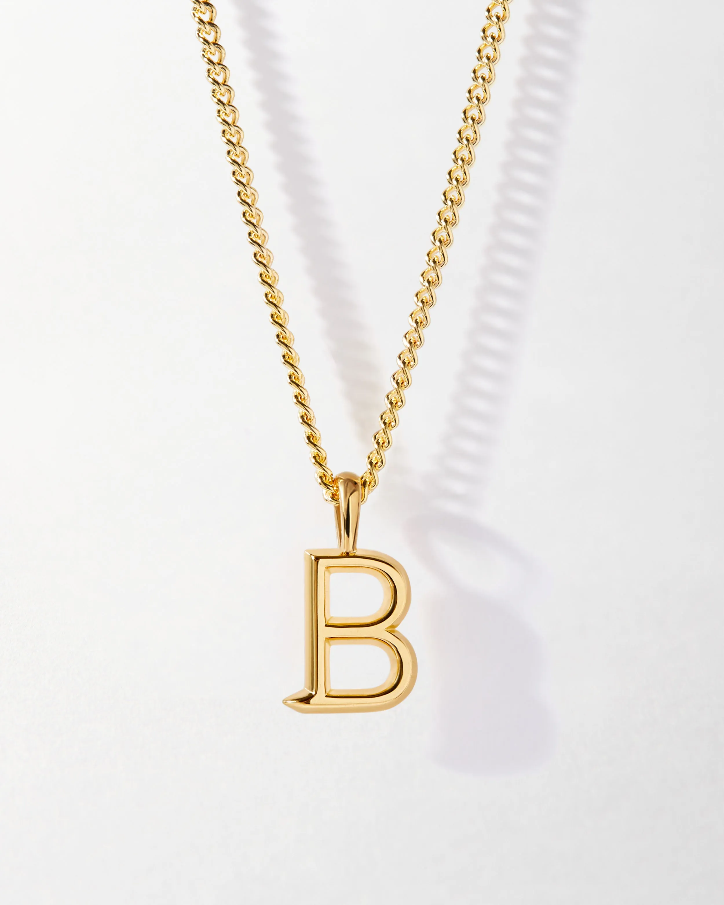 Initial Curb Necklace