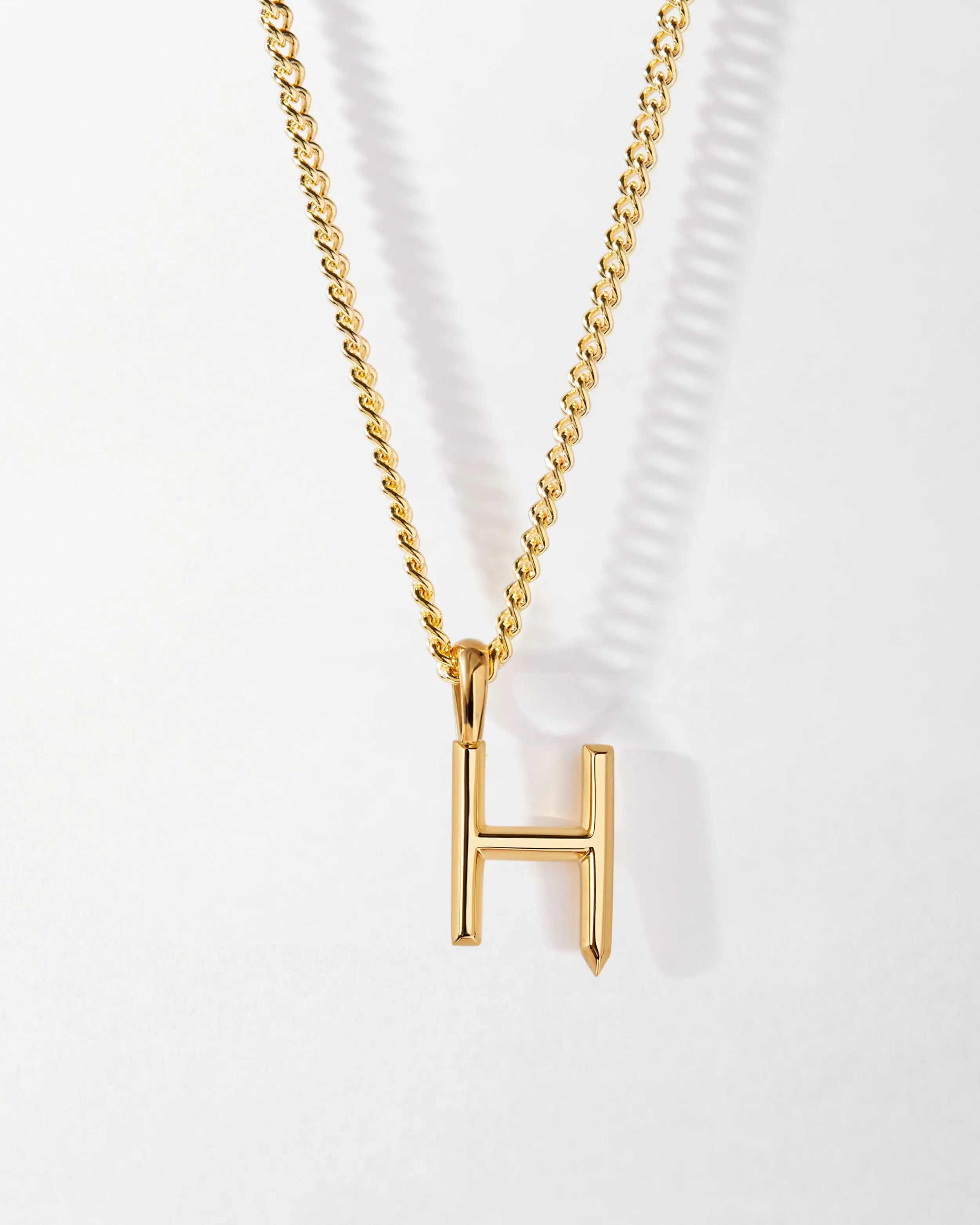 Initial Curb Necklace