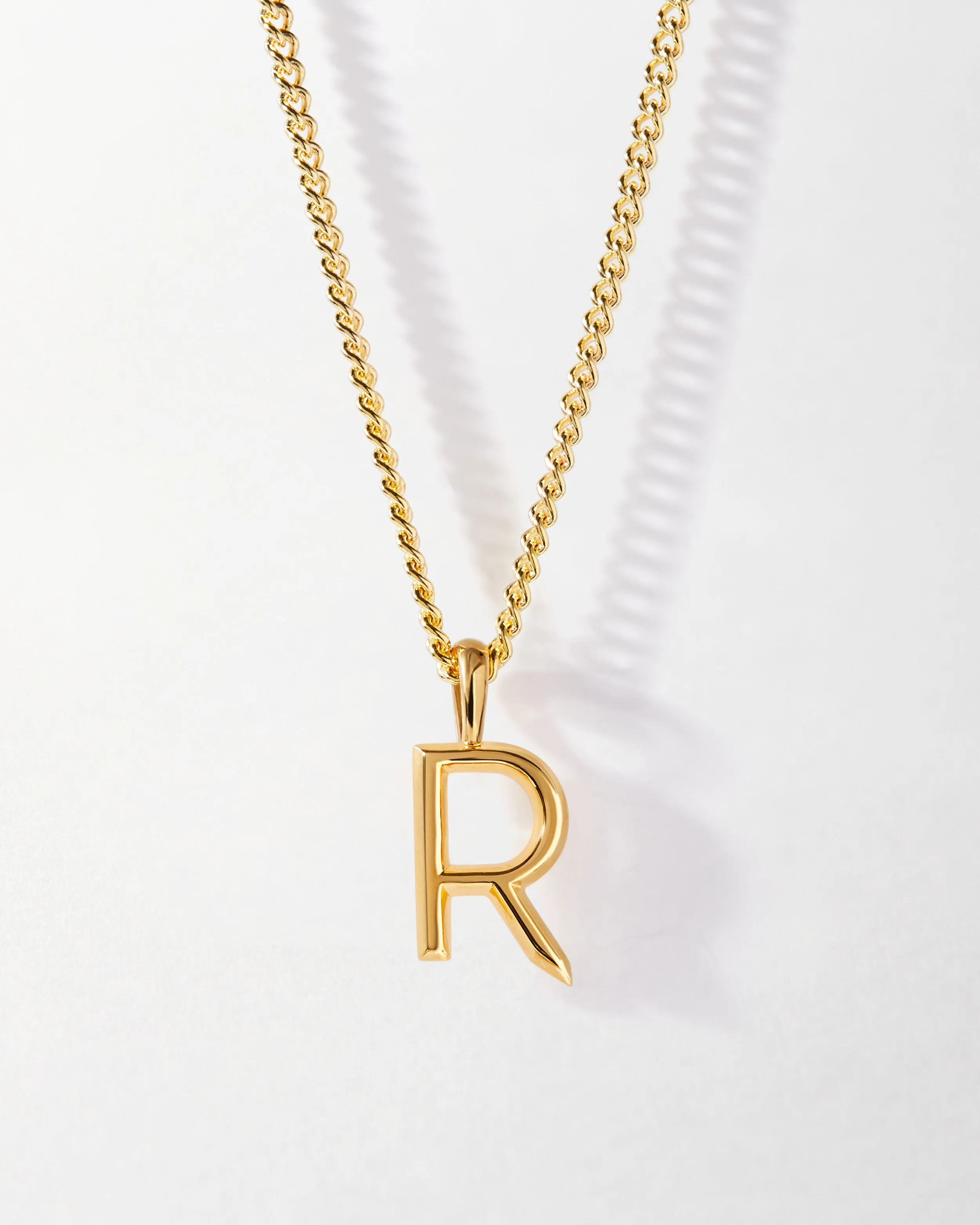 Initial Curb Necklace