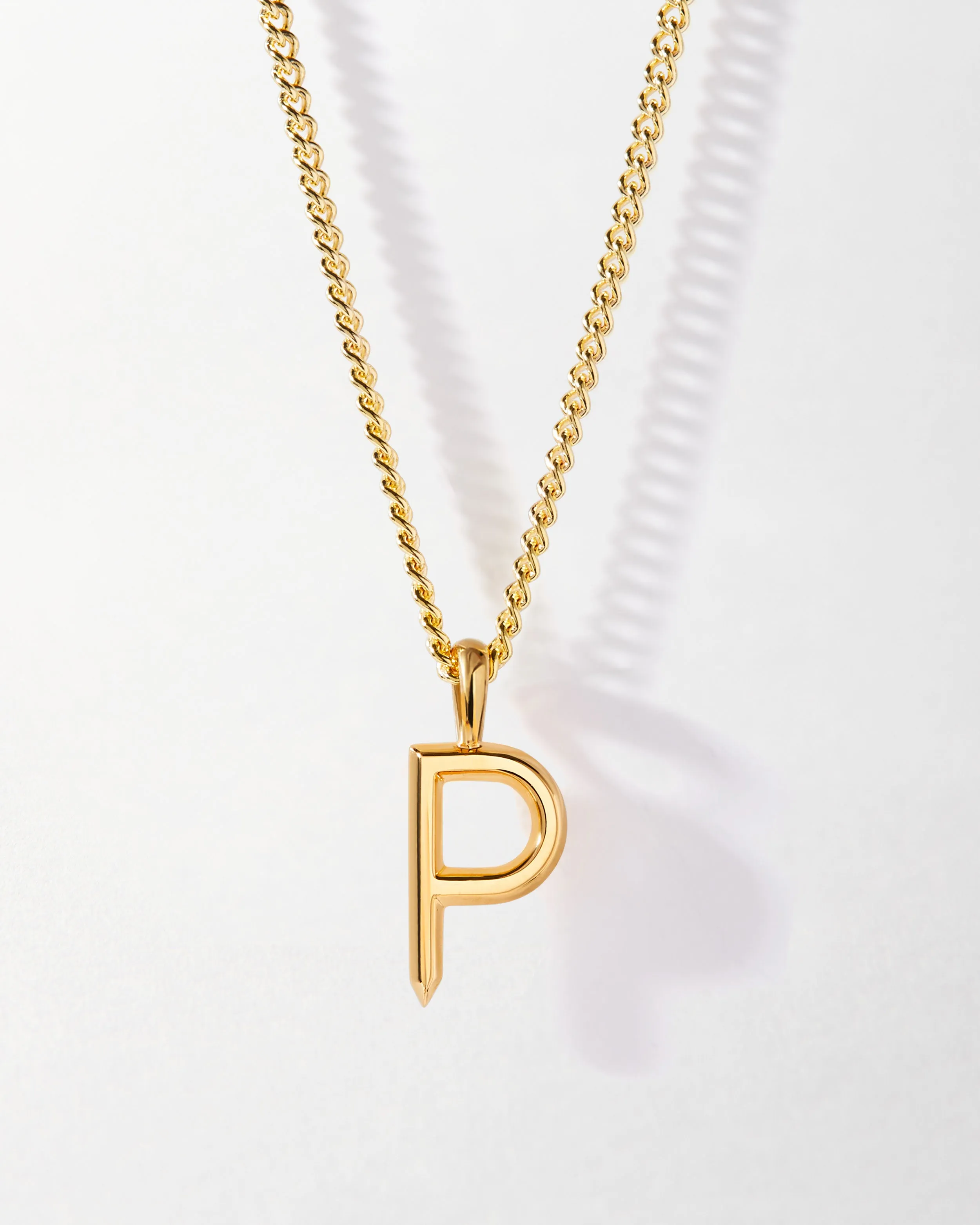 Initial Curb Necklace