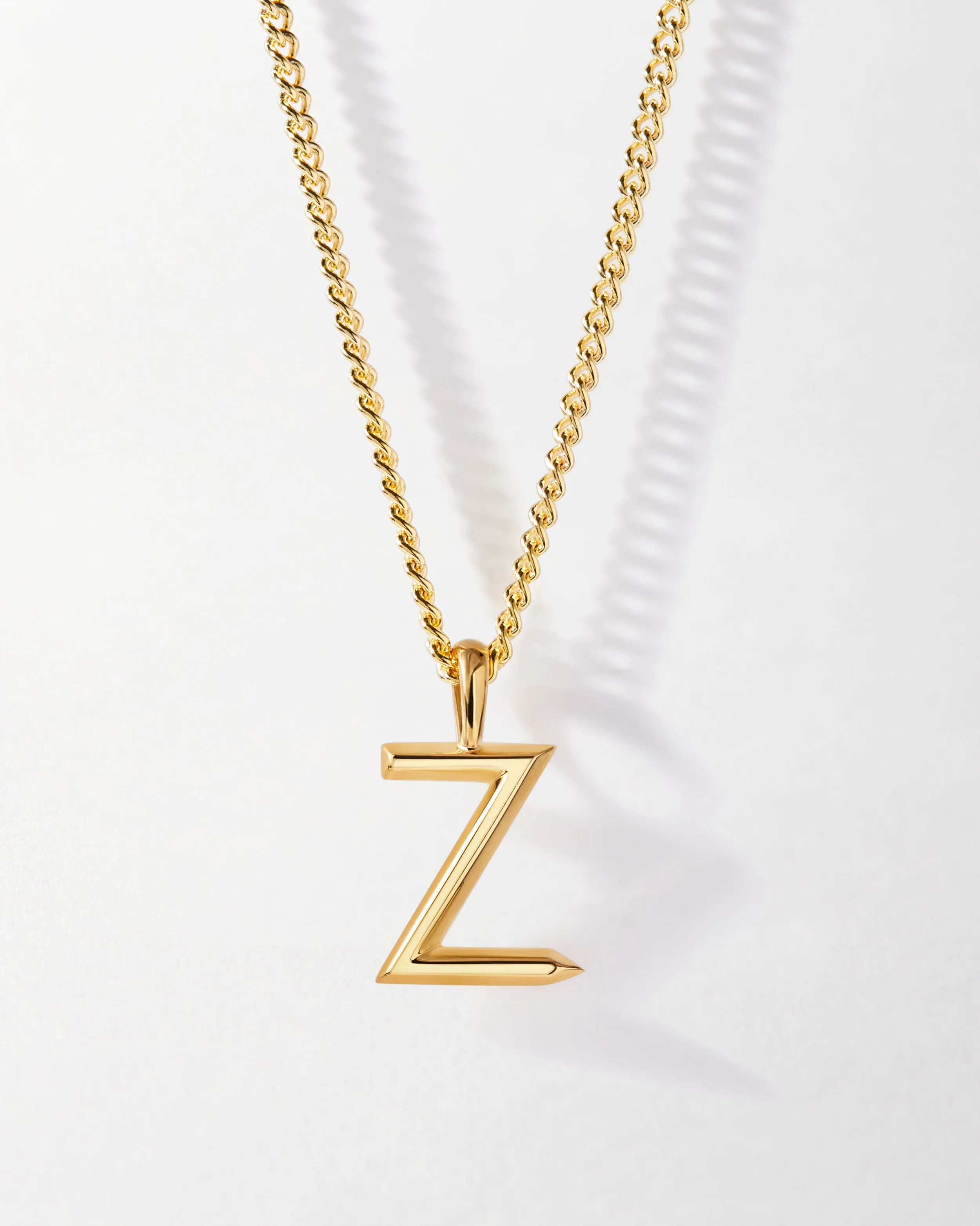 Initial Curb Necklace