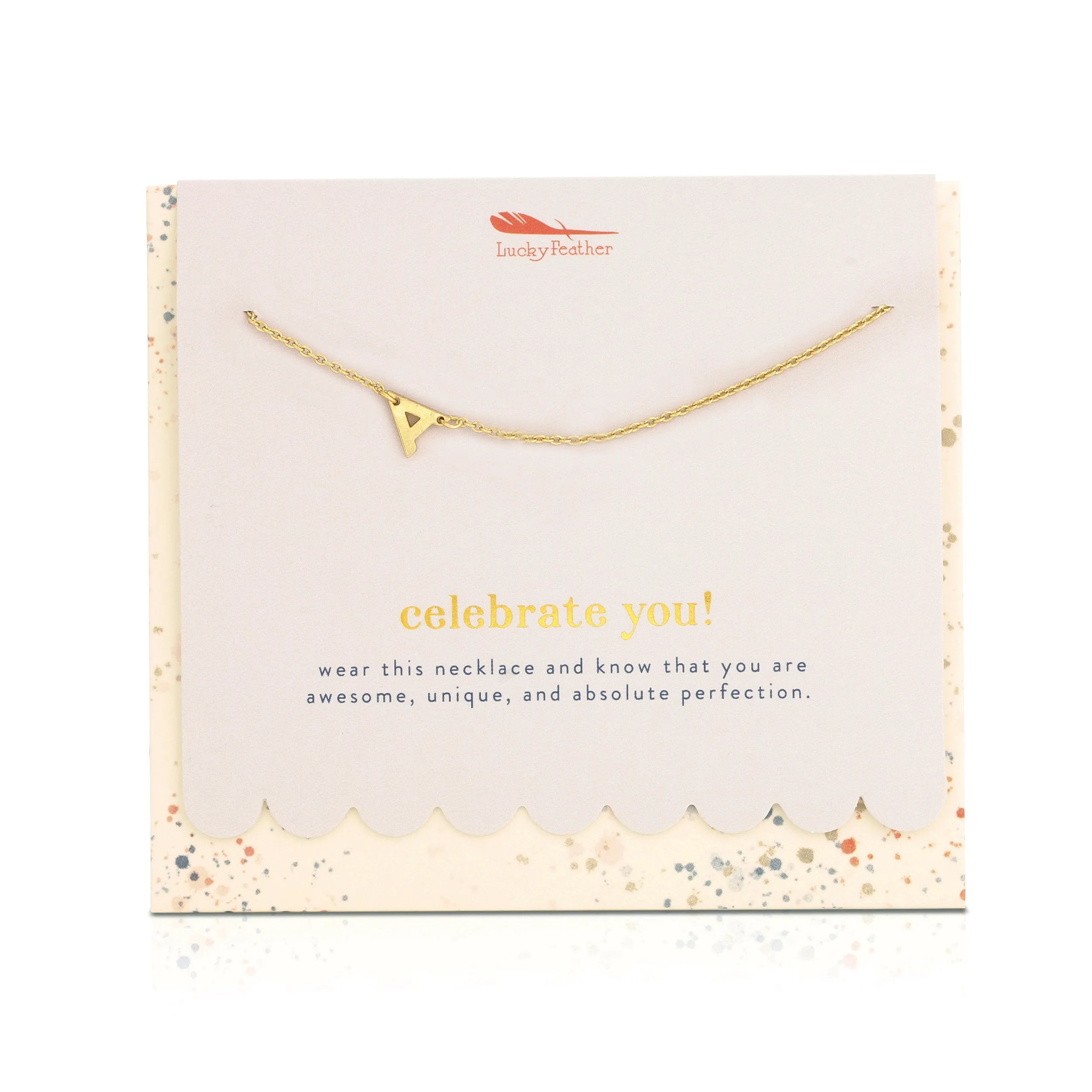 Initial Necklace - Celebrate You!