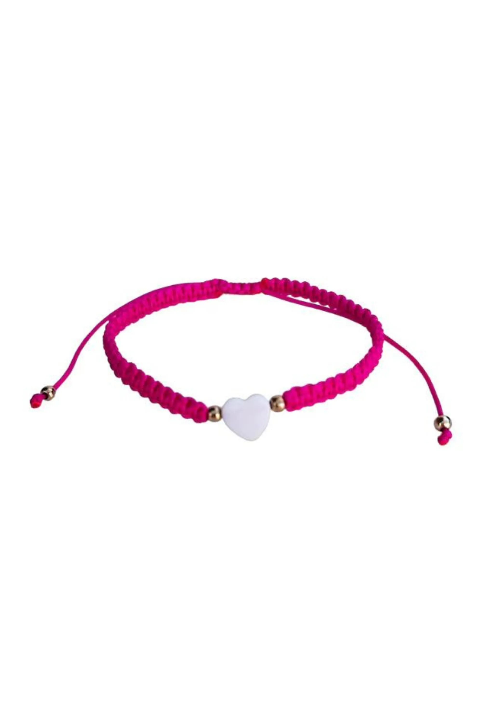 Kids - Star - Mother of Pearl Citron Bracelets - Fuchsia