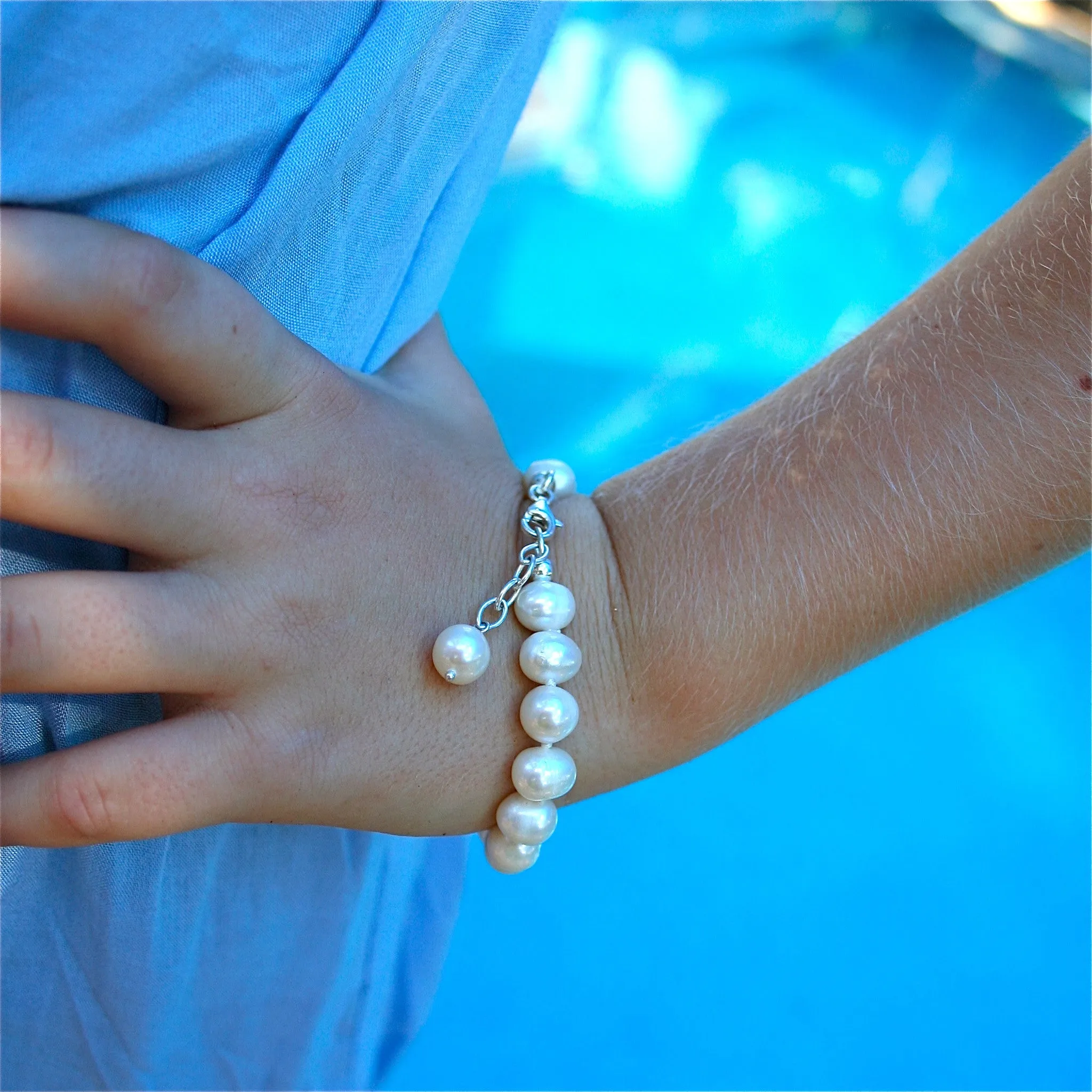 Lucy Children’s Pearl Bracelet