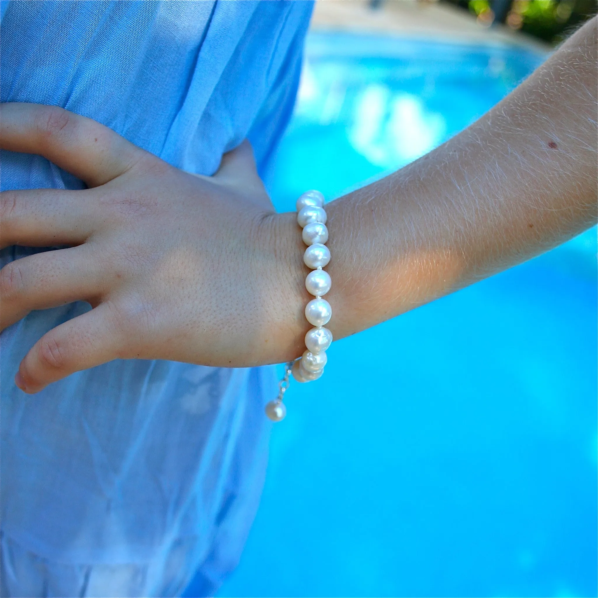 Lucy Children’s Pearl Bracelet