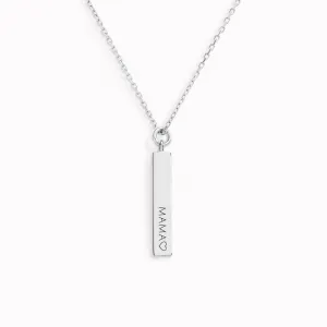 Mama Necklace Silver - Pendant