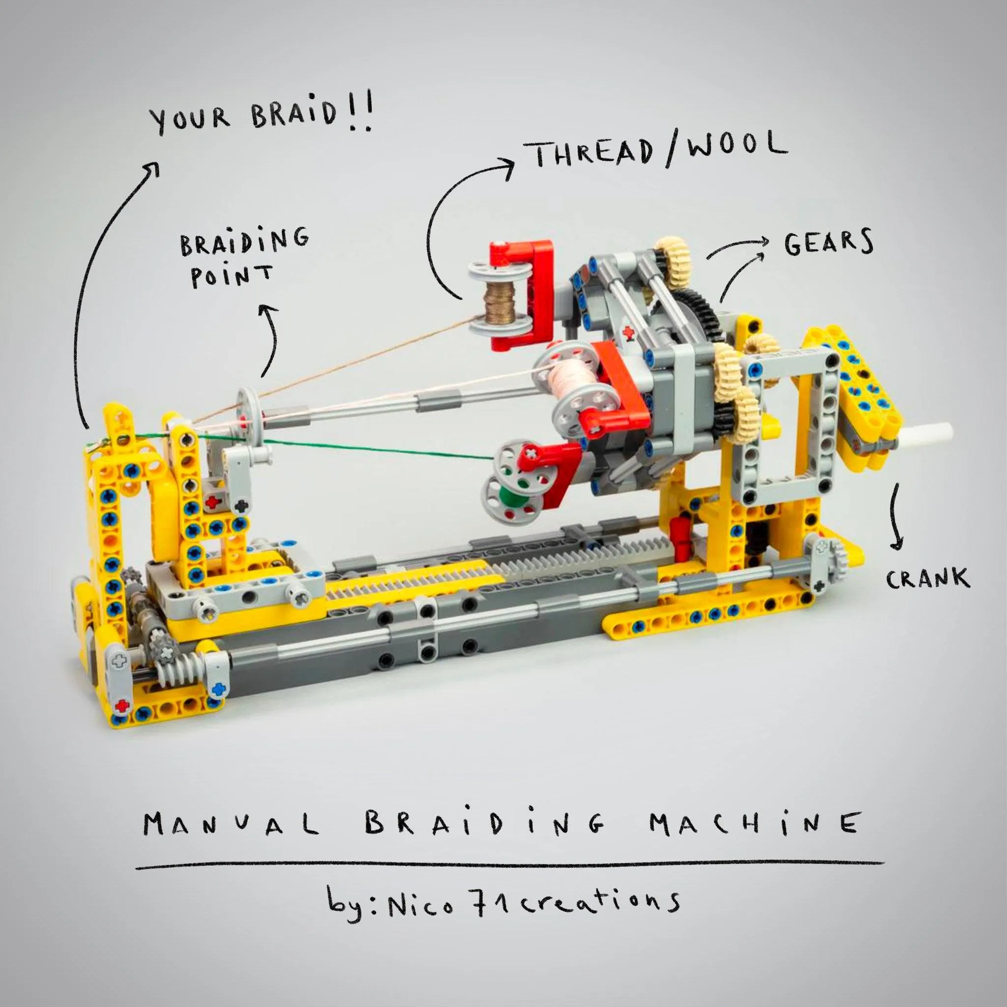 Manual Braiding Machine