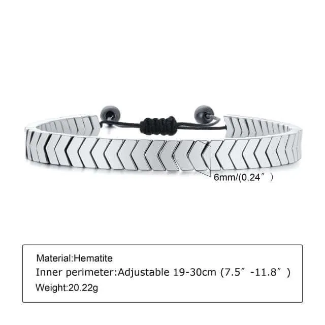 Men's Stainless Steel Adjustable Bracelet