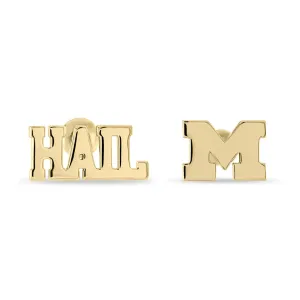 Michigan Mix n Match Stud Earring