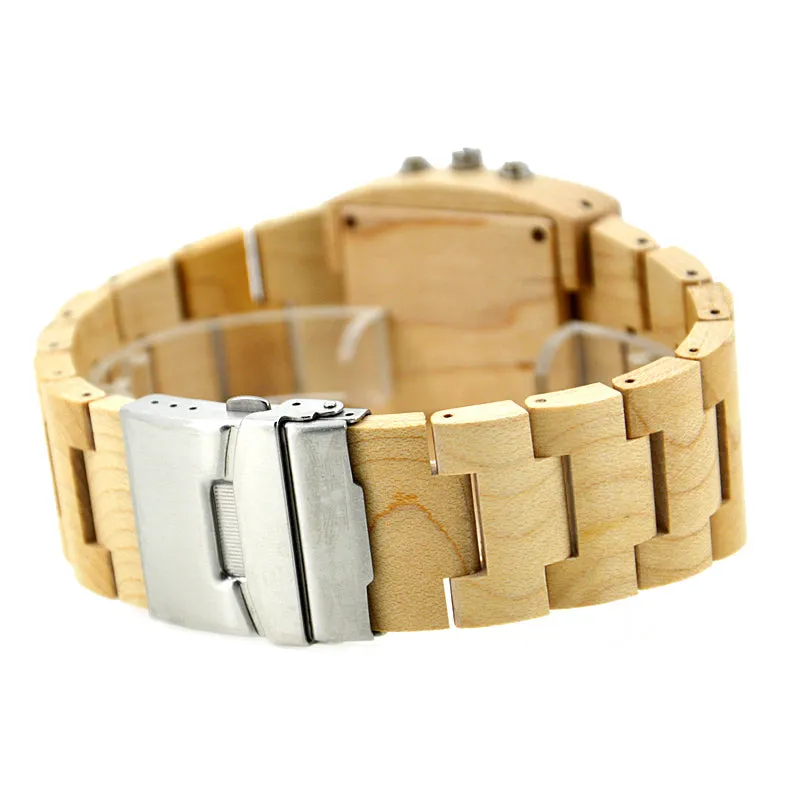 Multi function Square Case Link Watch