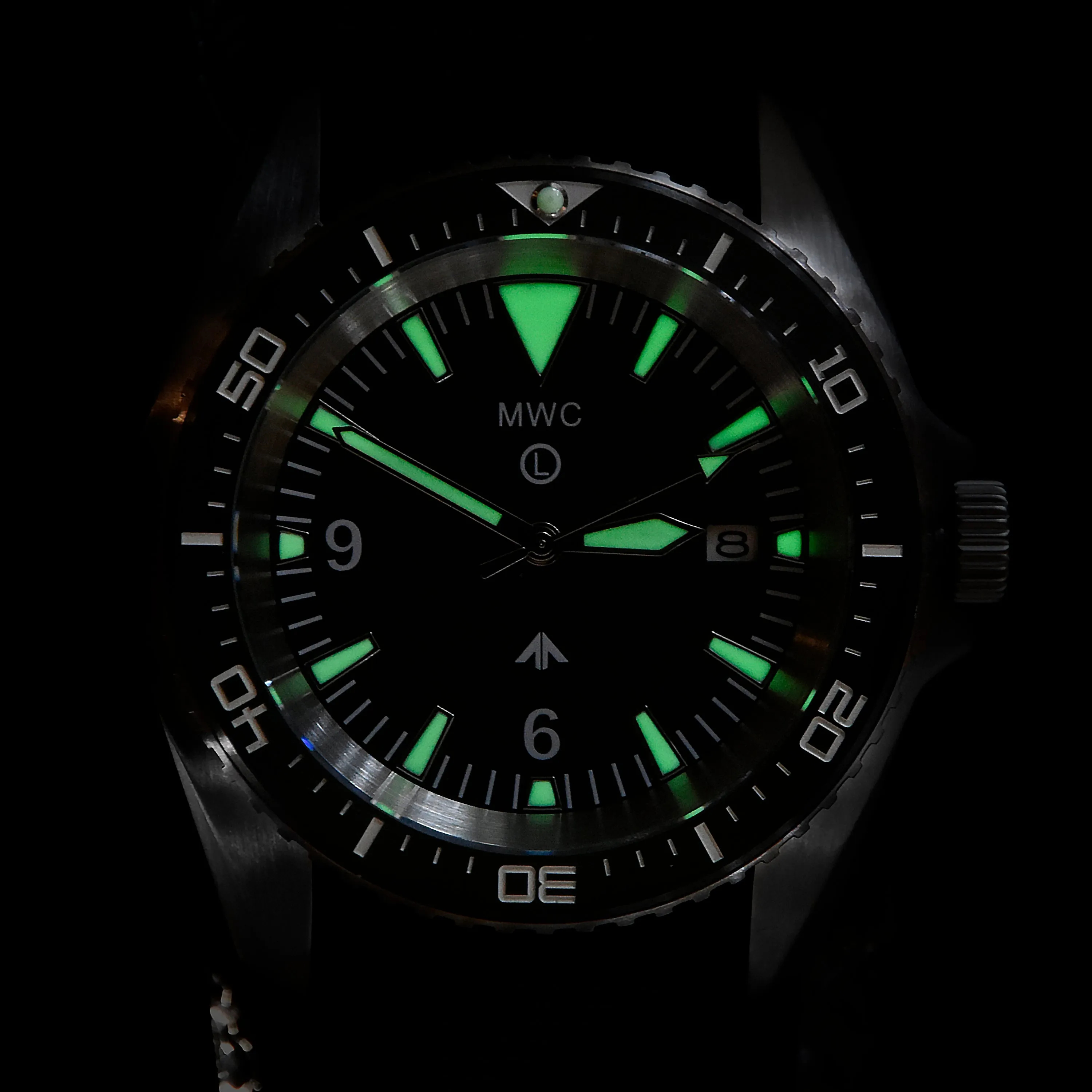 MWC Military Divers Watch Stainless Steel (Automatic) With Sapphire Crystal and Ceramic Bezel