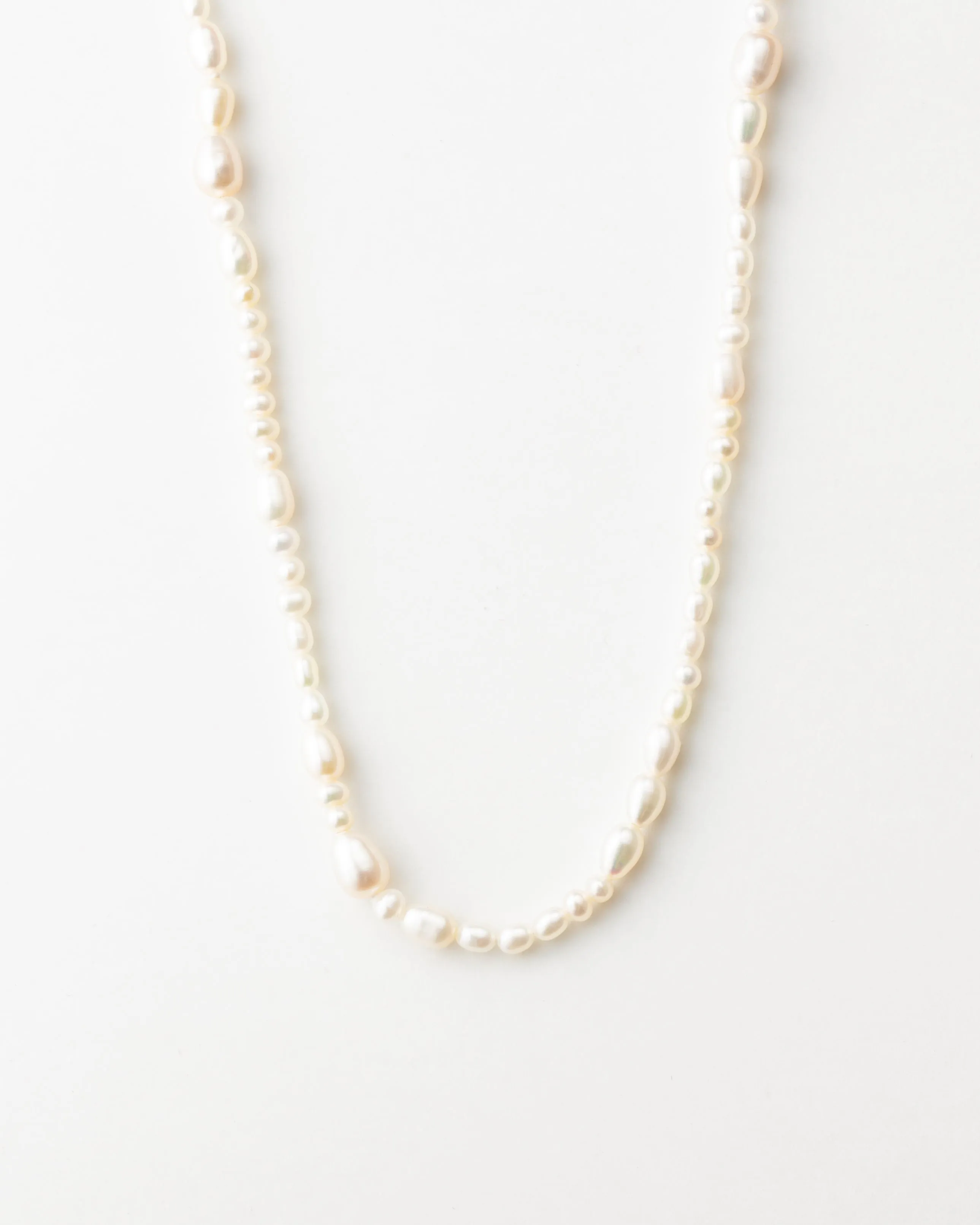 Organic Pearl Strand Necklace