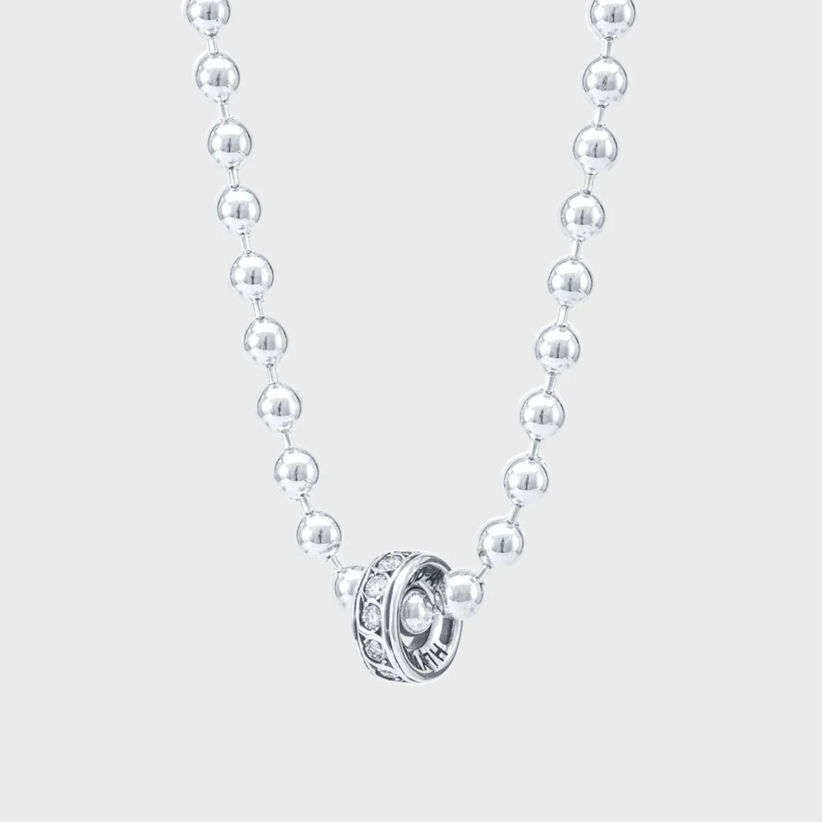 Pavé Rondel | White Diamonds