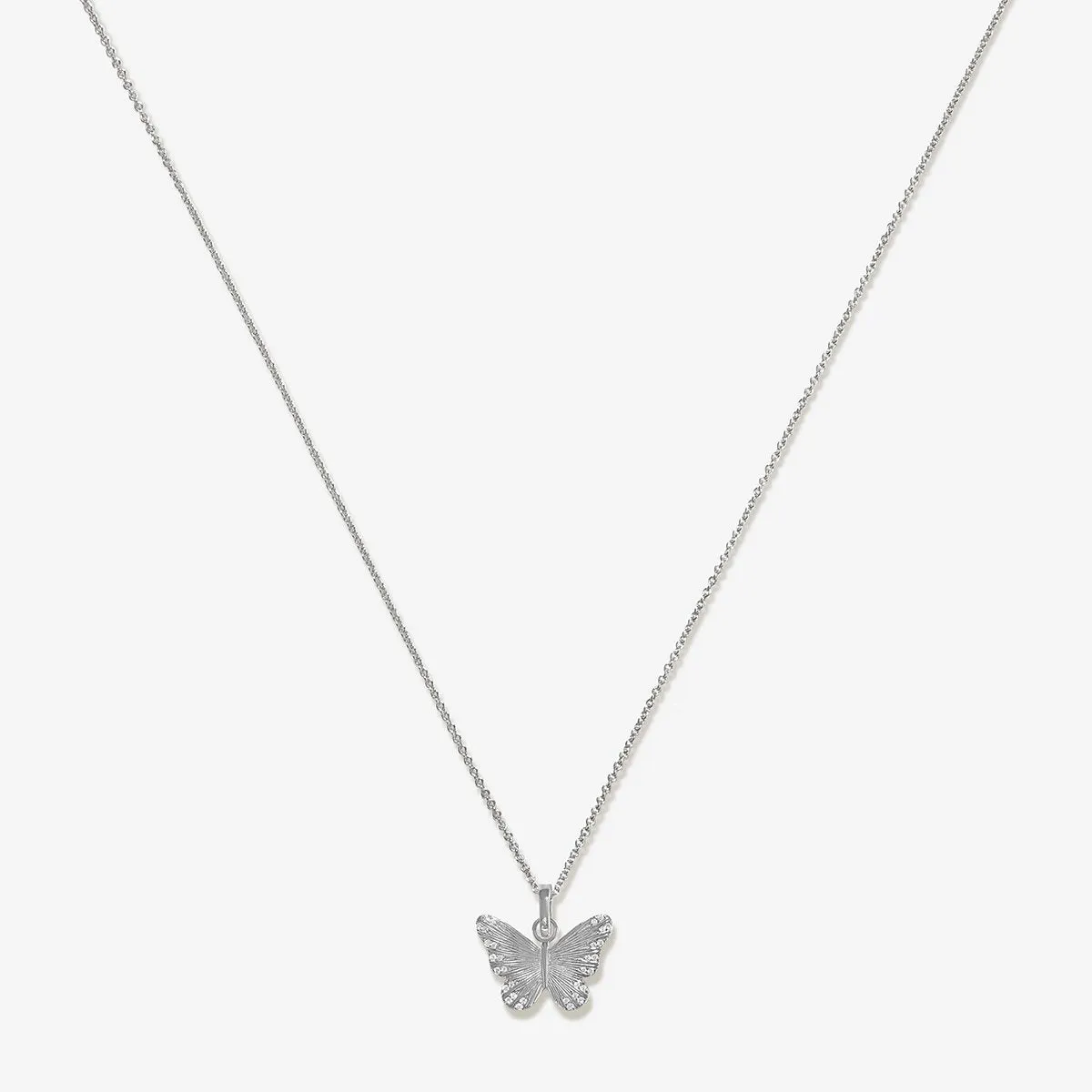 Pavel butterfly charm necklace