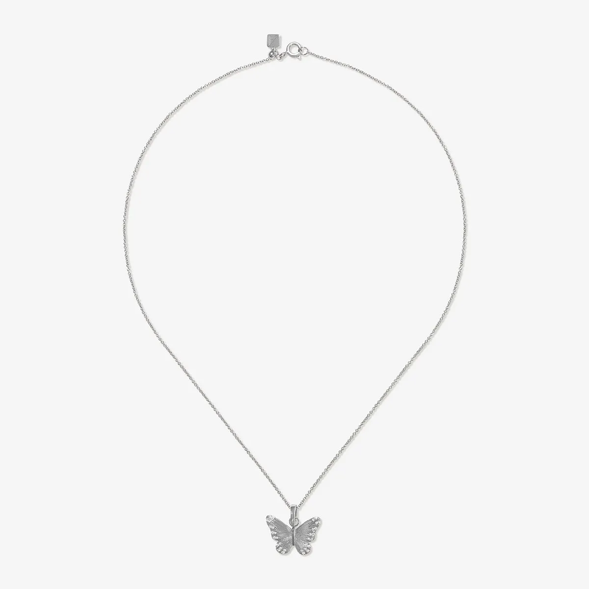 Pavel butterfly charm necklace