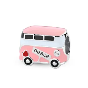 Peace Bus Charm