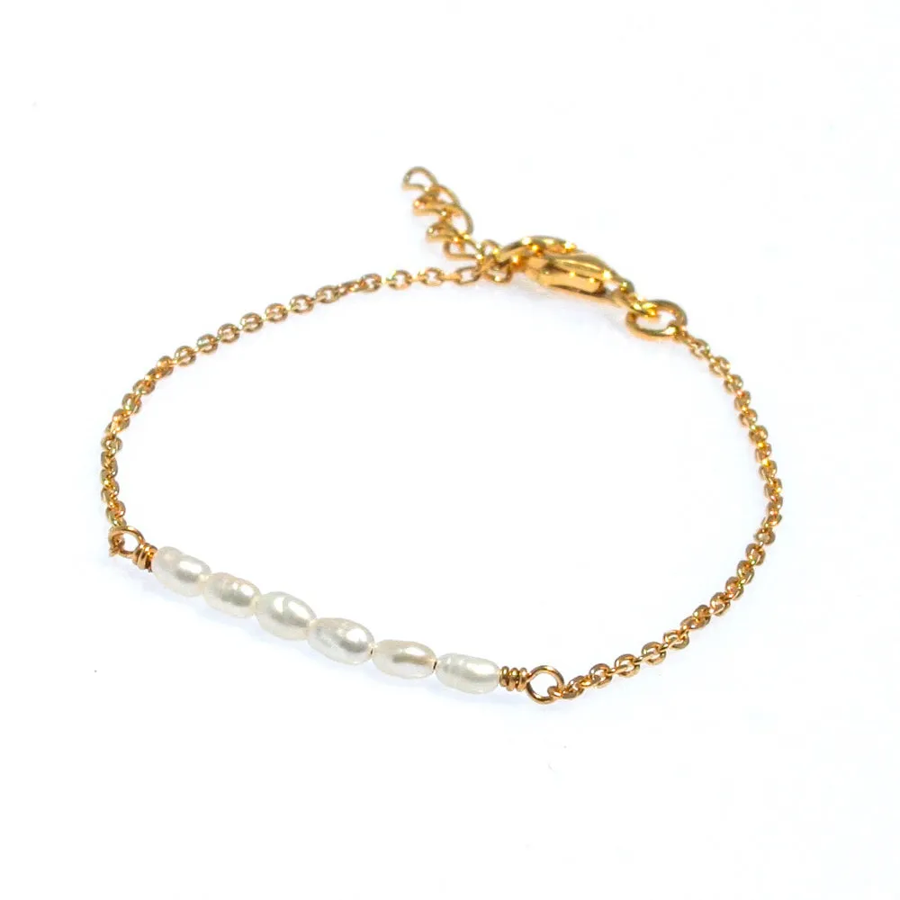 Pearl Coast Bracelet Gold Vermeil