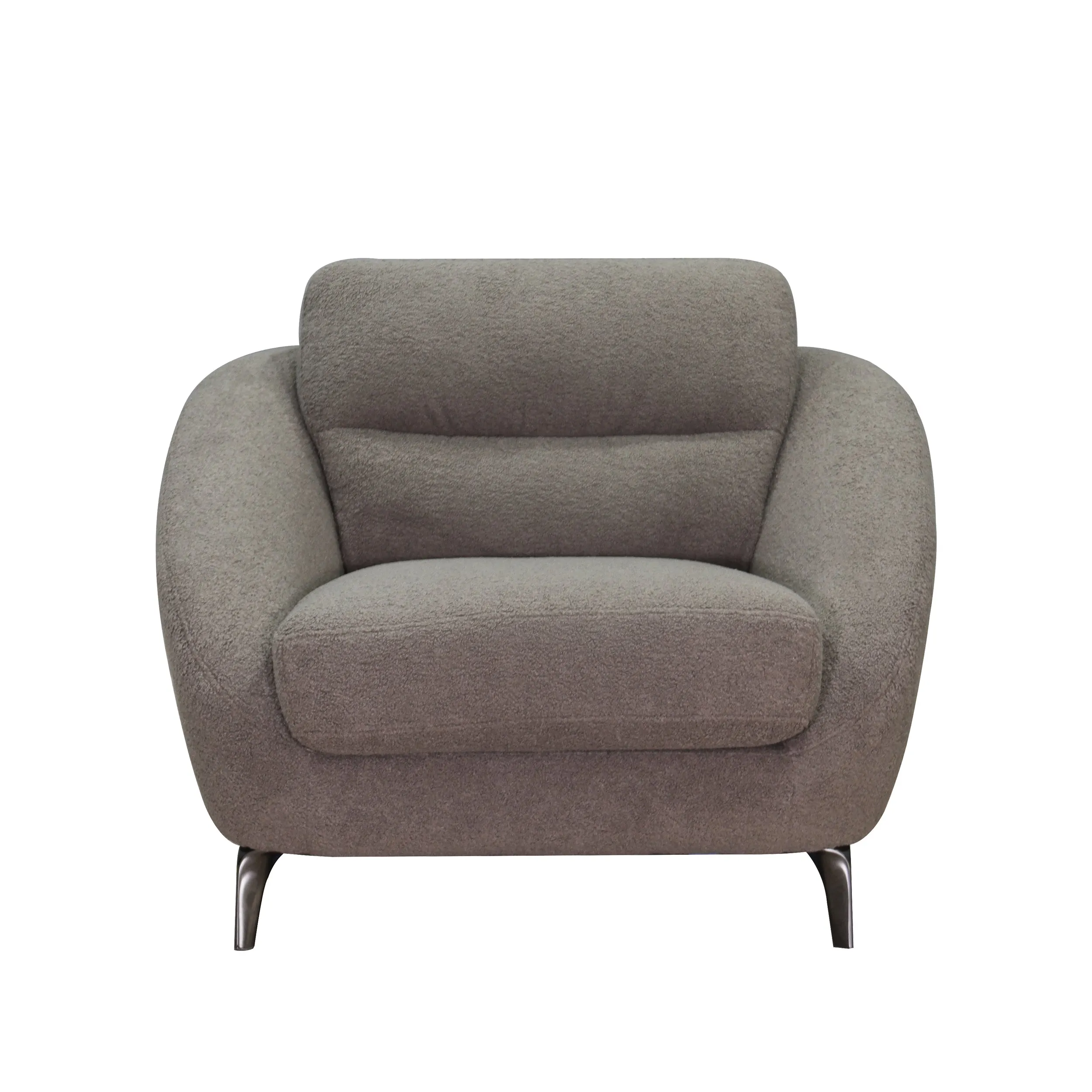 Pearl Fabric Chair, Gray