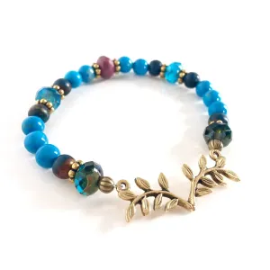 "Branched Out" Bracelet (Blue)