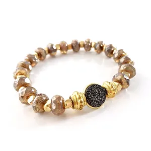 "Druzy Dream" Bracelet (Gold)