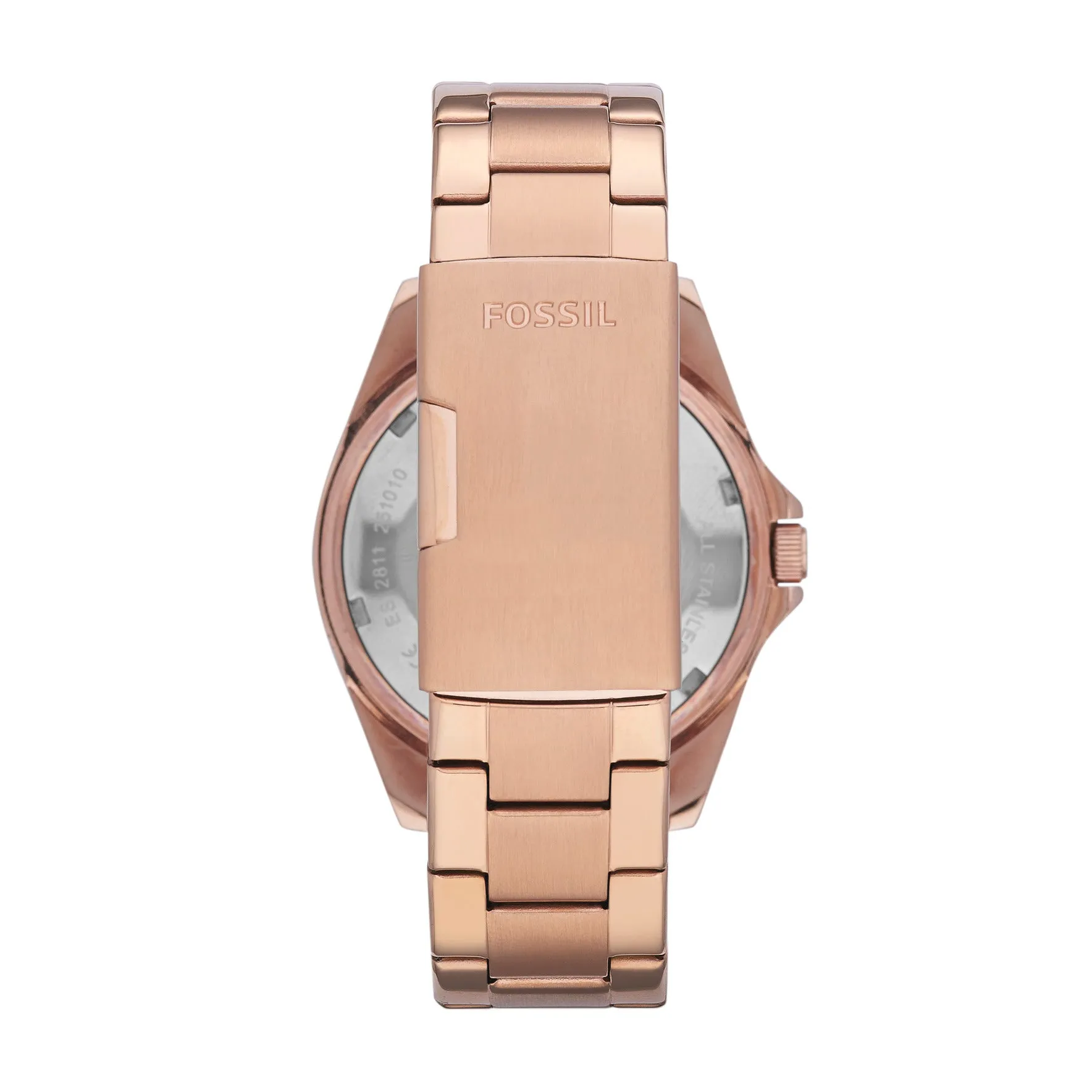 Riley Multifunction Rose-Tone Stainless Steel Watch