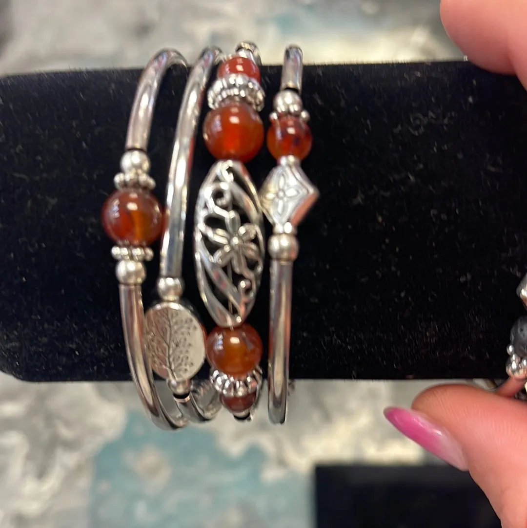 Silver Wrap Bracelet