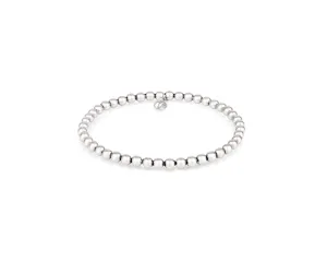 Stirata Sterling Silver Bracelet 6mm - 8"