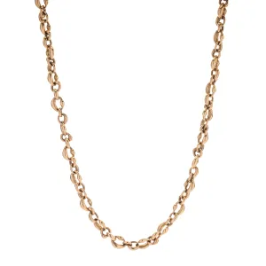 TenThousandThings 10k Cast Linked Ovals Necklace - 16"