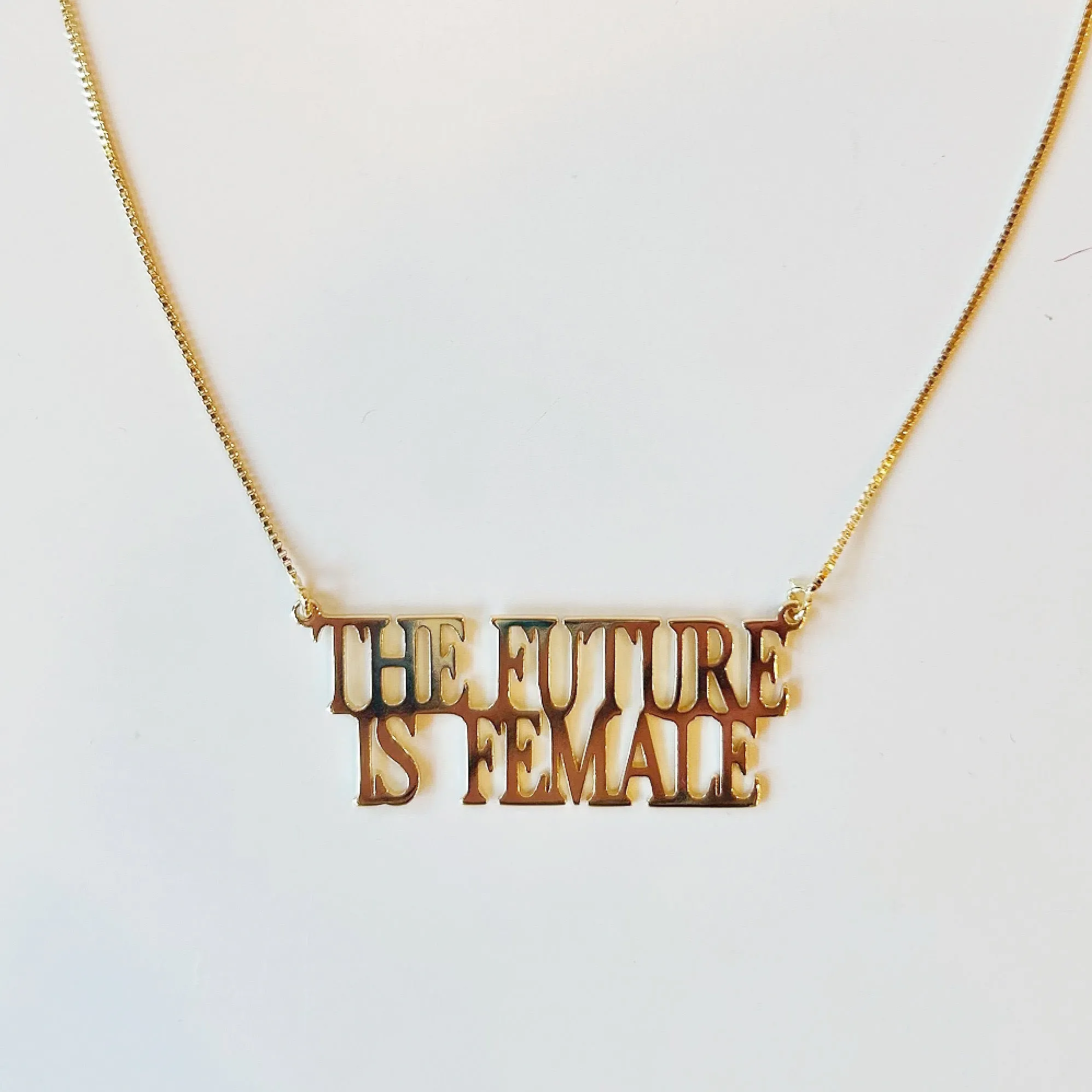 The Future is Female Necklace