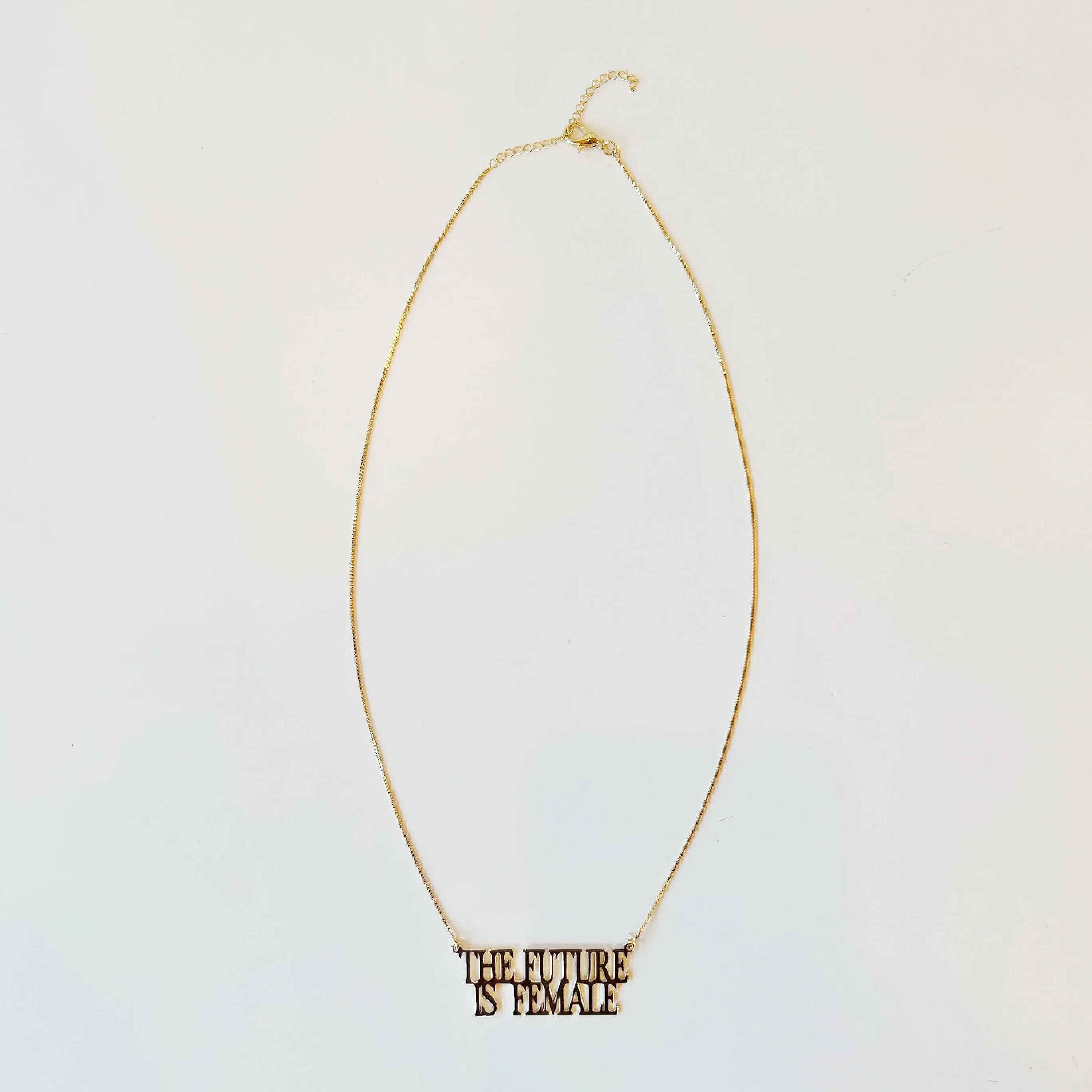 The Future is Female Necklace