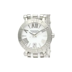 Optimized Title: Luxury Tiffany Atlas Automatic Watch with White Dial - Model Z13006811A20A00A