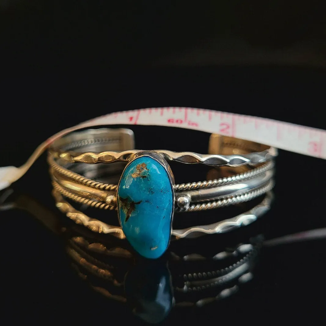 Turquoise & Sterling Silver Bracelet