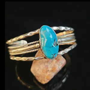 Turquoise & Sterling Silver Bracelet