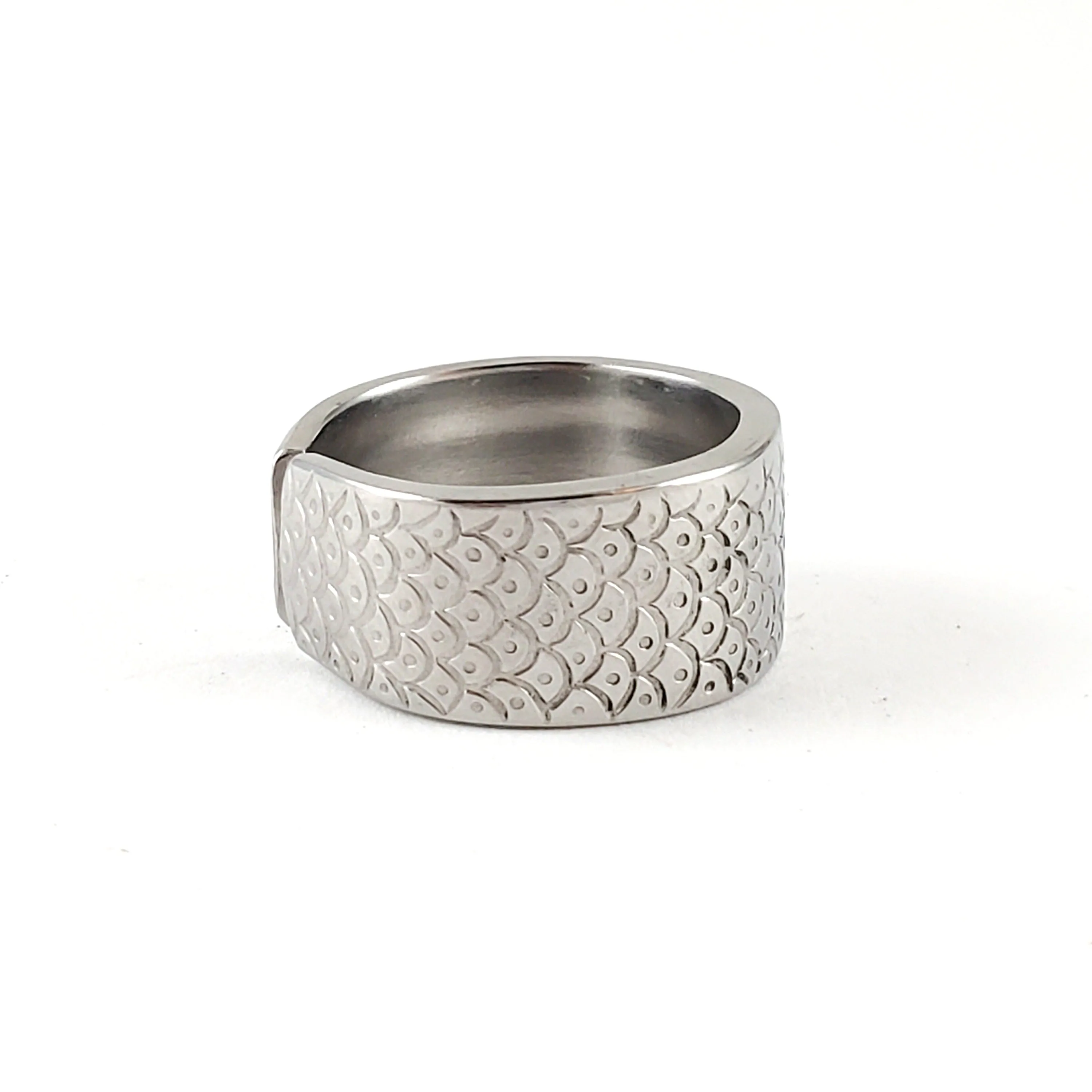 United Airlines Stainless Steel Spoon Ring