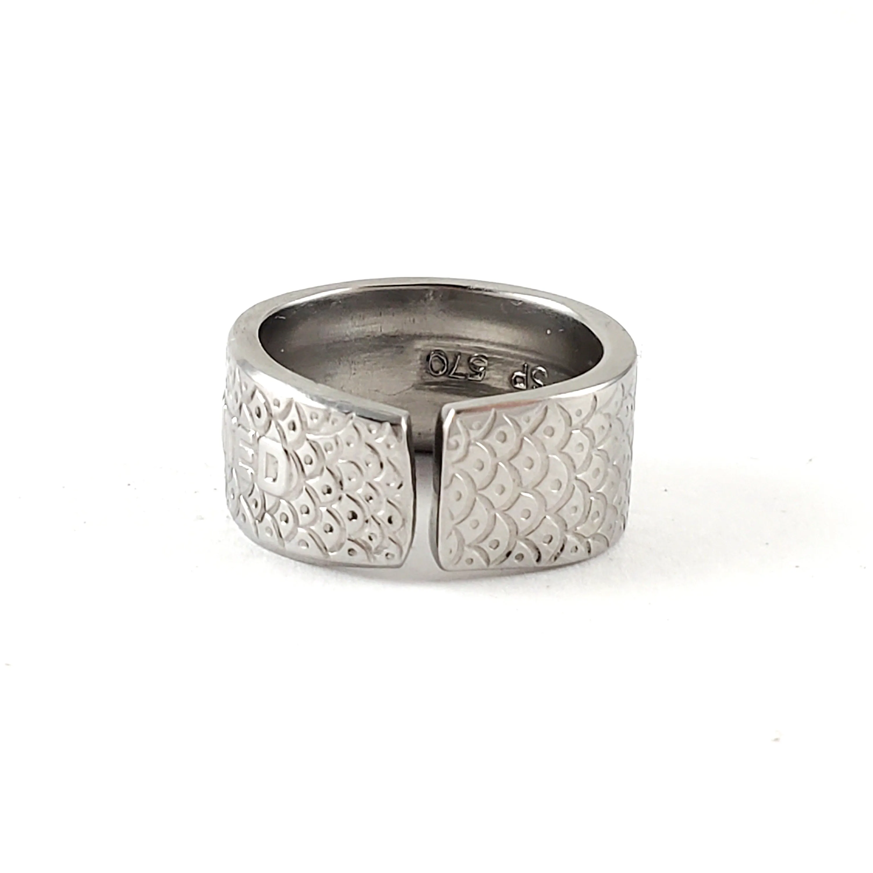 United Airlines Stainless Steel Spoon Ring