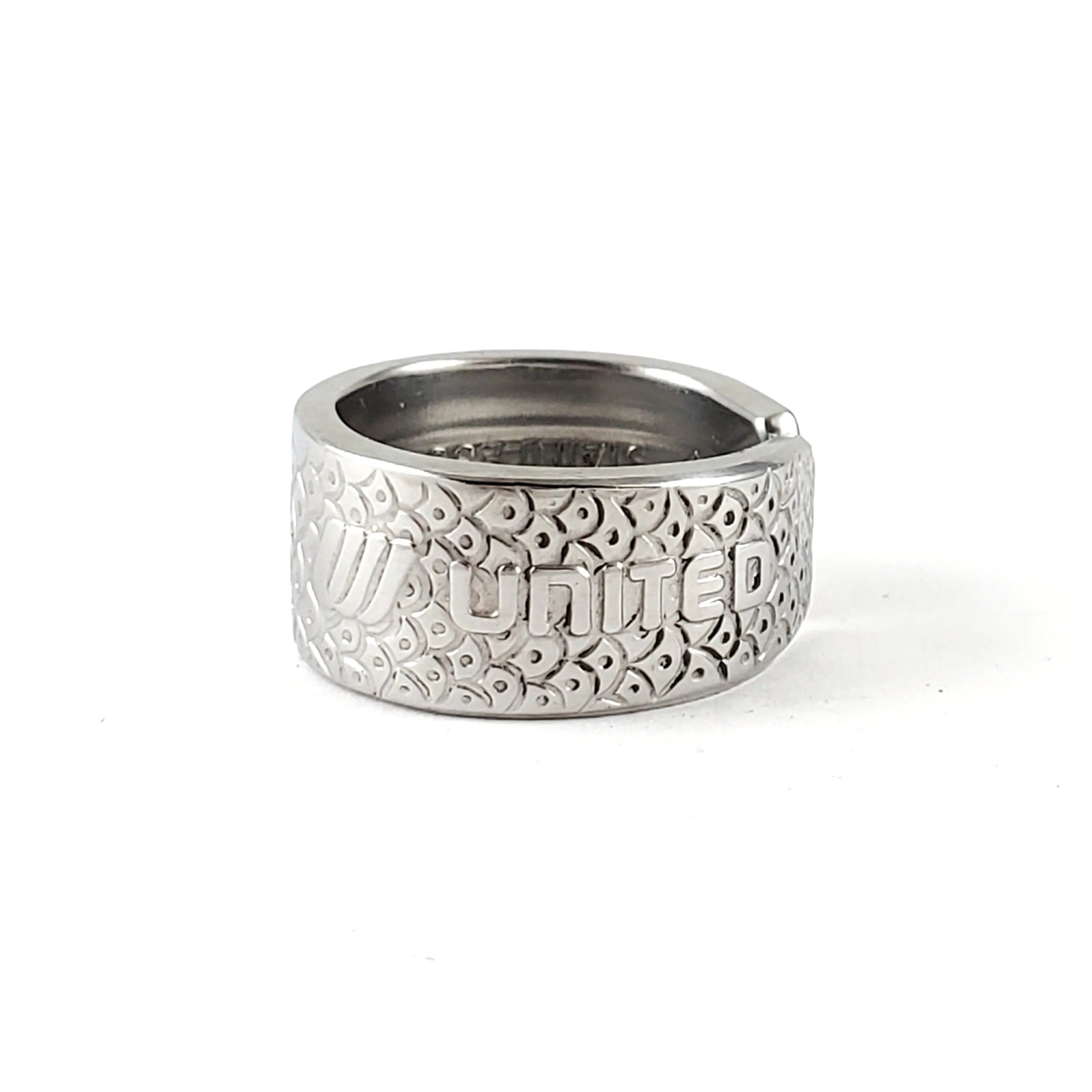 United Airlines Stainless Steel Spoon Ring