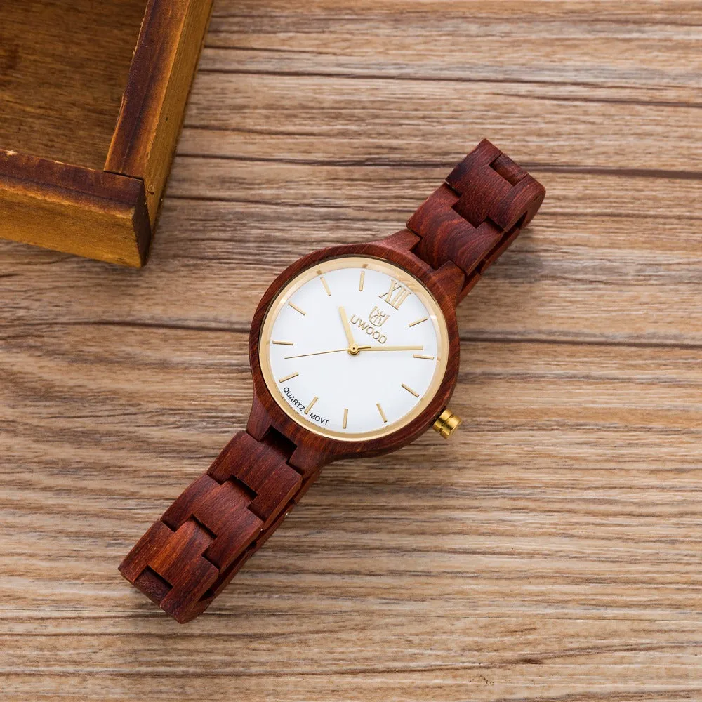 Vintage style Wooden Wristwatch