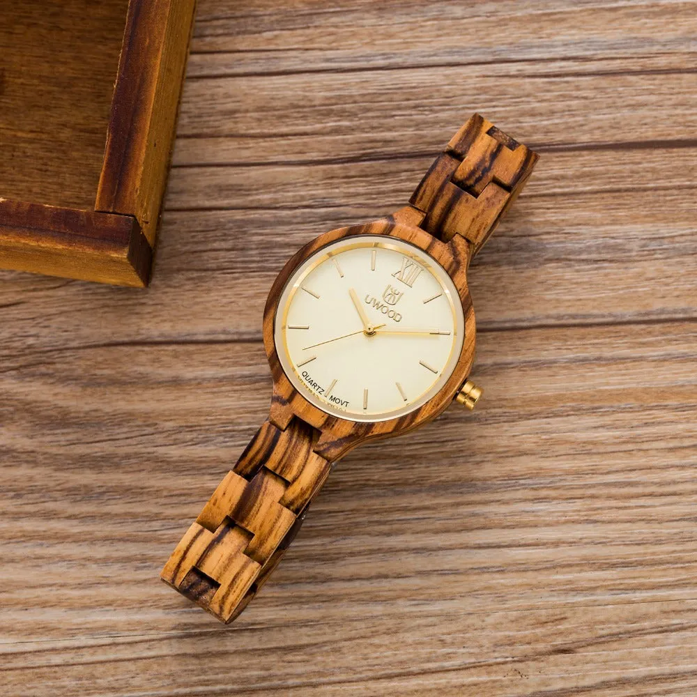 Vintage style Wooden Wristwatch