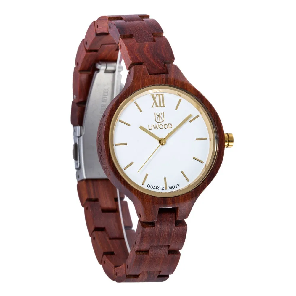 Vintage style Wooden Wristwatch