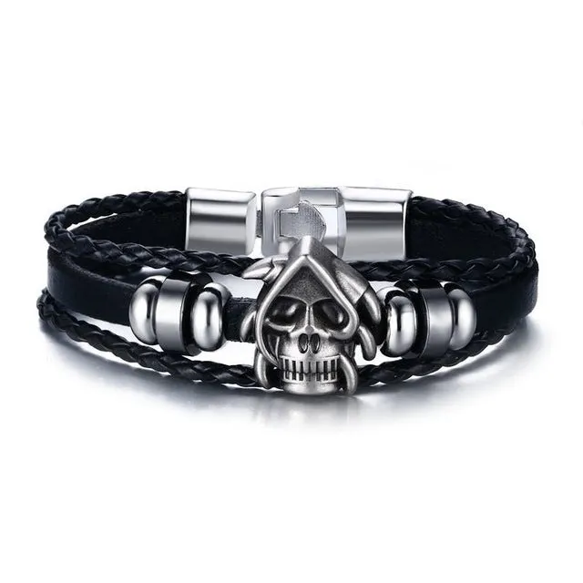 Vnox Lucky Vintage Men's Bracelet