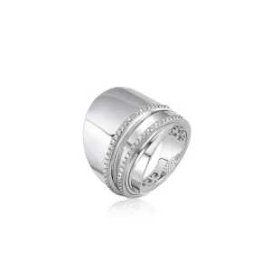 White Gold Diamond Band Ring